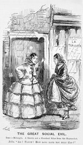Il grande male sociale, Punch, 1857